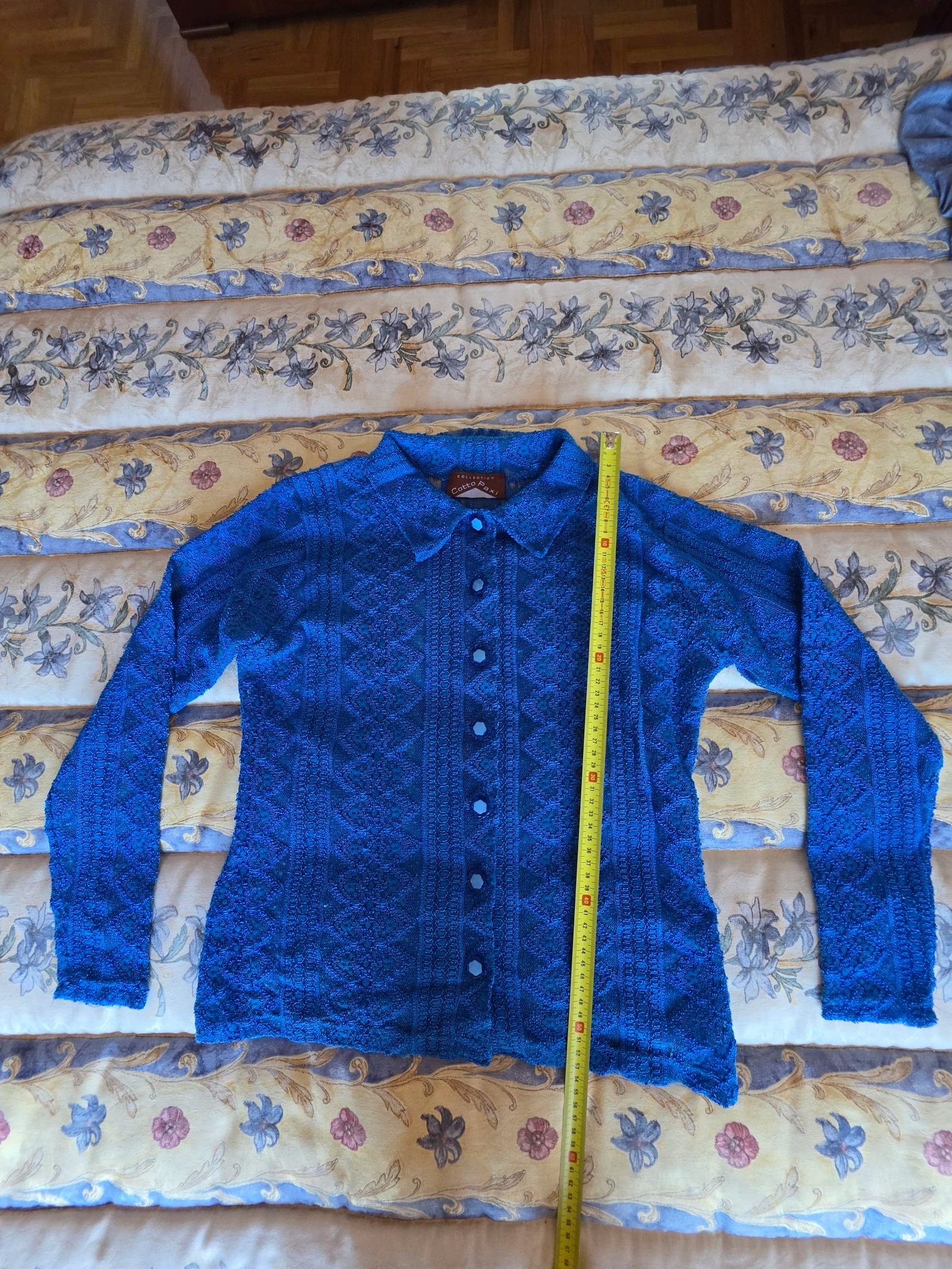 Chemise en dentelle bleue – photo 6
